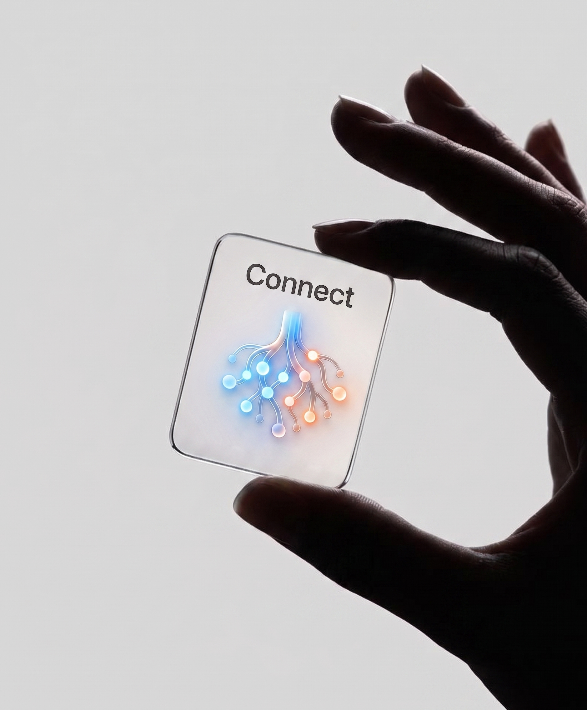 Neural Connect Hand Interaction Mockup