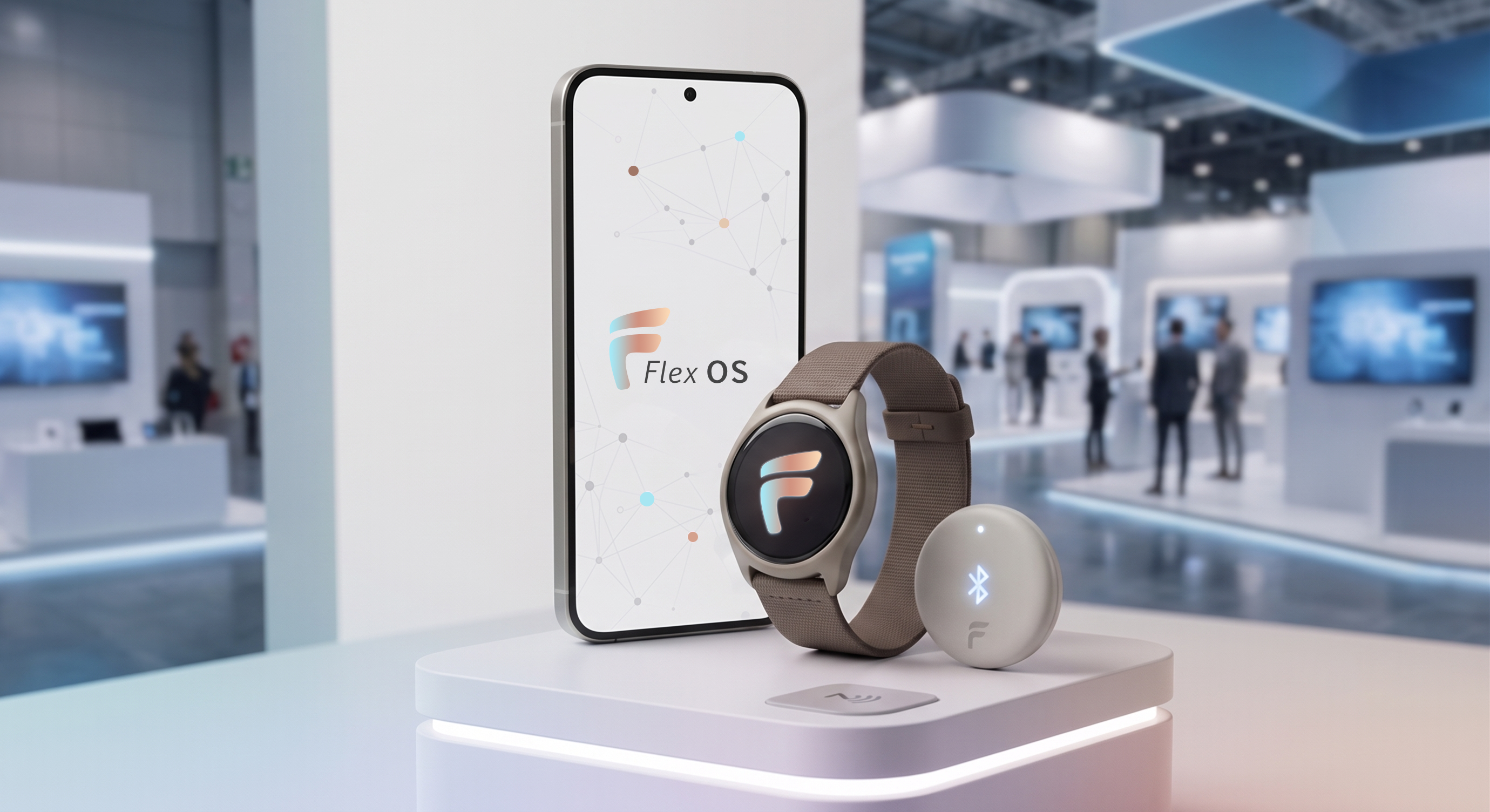 Spatial FlexOS Multi-Device Ecosystem Mockup